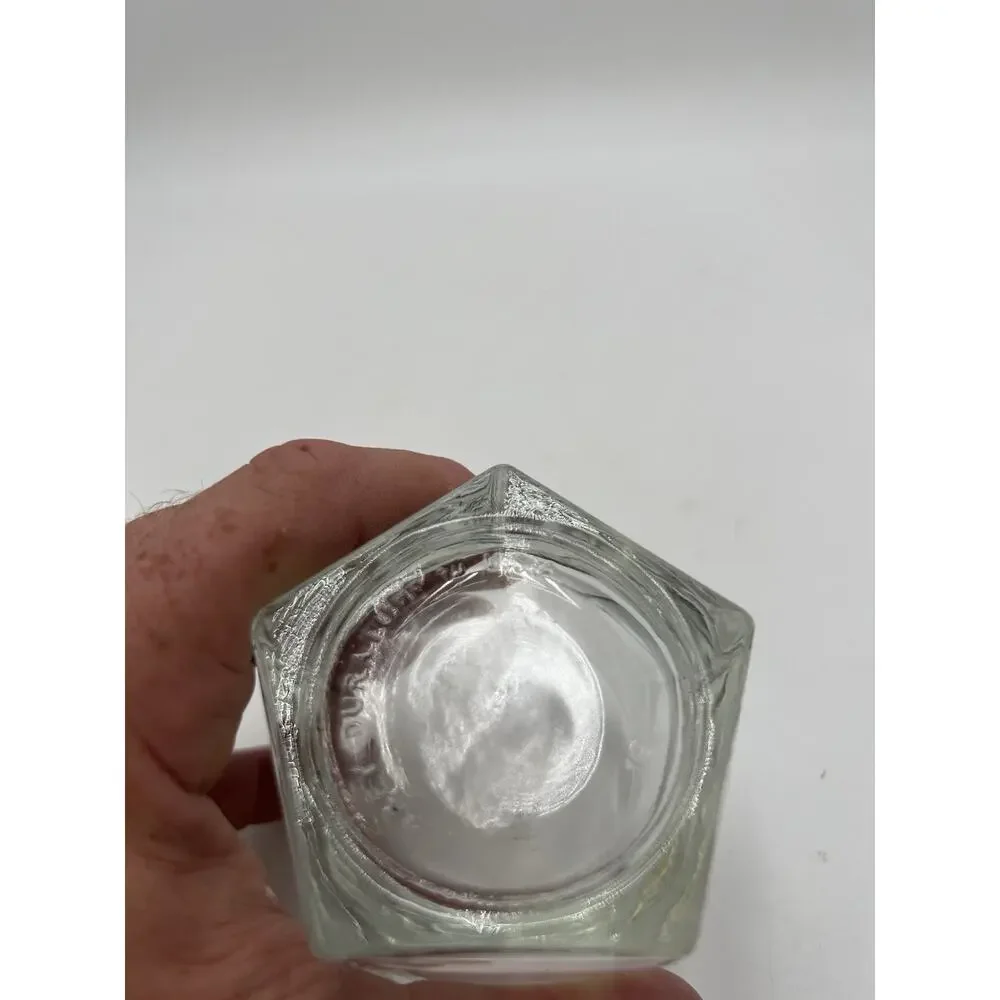 Set of 2 Libbey DuraTuff Inverness Rocks Whiskey Glasses 7 oz Heavy Base
